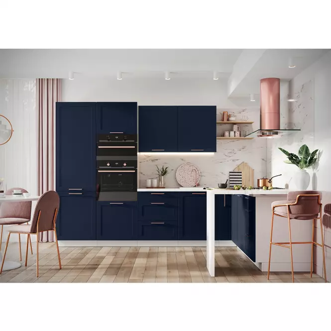 Kuchynská skrinka Adele D60pk Mv 2133 Pl granát Mat/Biely