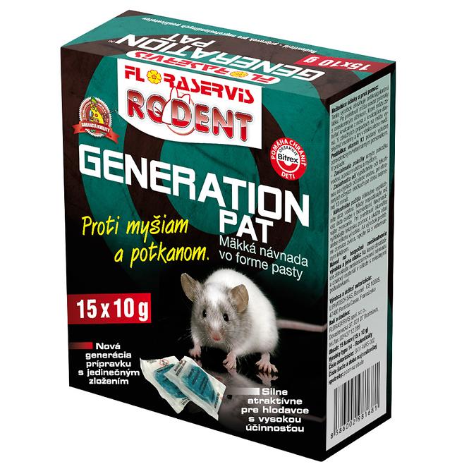 Generation Pat Mäkká Návnada Proti Hlodavcom 15x10g