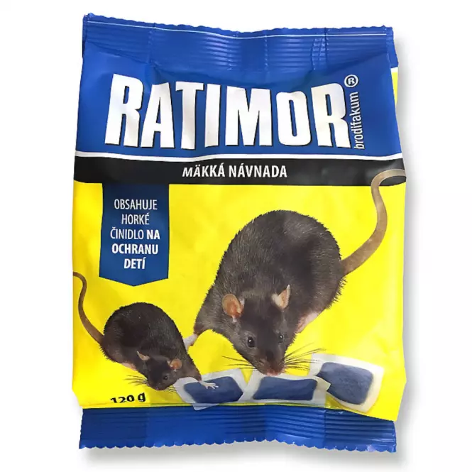 Ratimor Parafínové Bloky Brodifacoum 300g