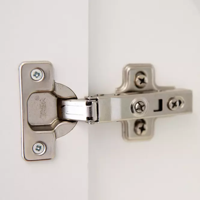 Kuchynská skrinka Adele W80grf/2 Biely hrášok/Biely