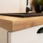 Kuchynská skrinka Adele W60/68 Slim PL so strieborným digestorom,11