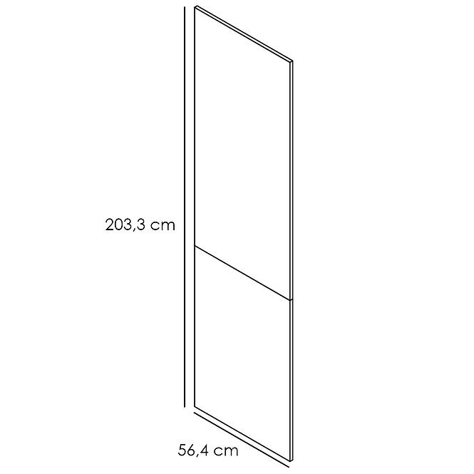 Panel bočný Adele 720 + 1313 granát Mat,2