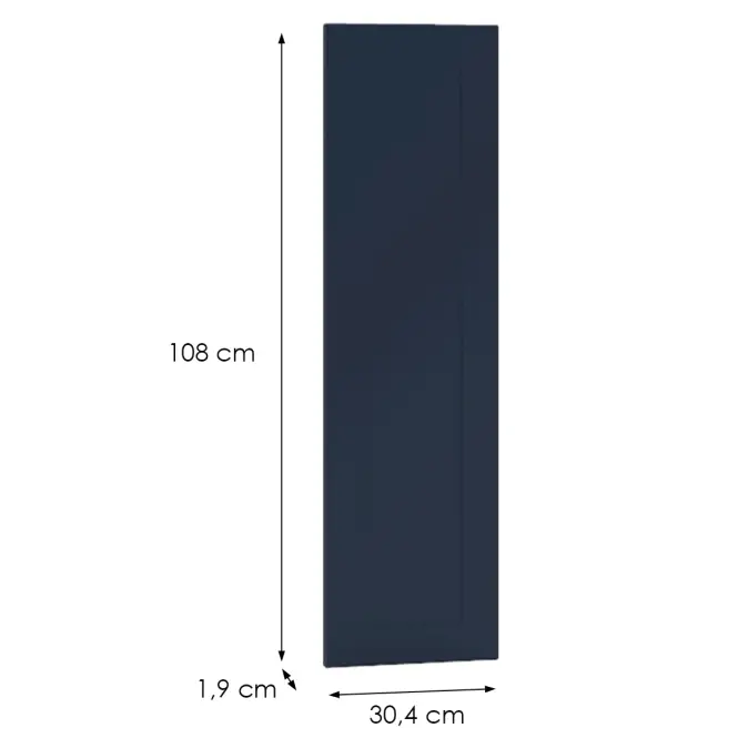 Panel bočný Adele 1080x304 granát Mat