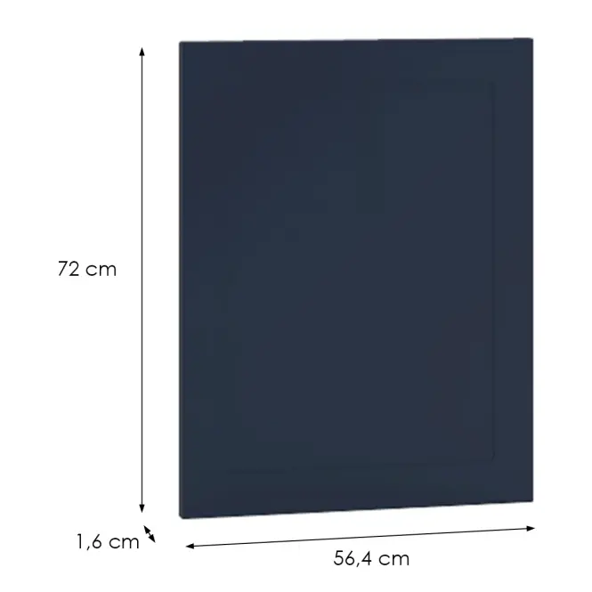 Panel bočný Adele 720x564 granát Mat
