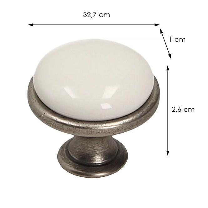 Rukoväť porcelán Gp19-Ga011-Mkl-0