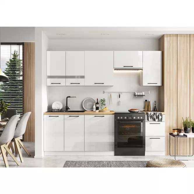 Skrinka do kuchyne Bono D60pk 2133 Pl Biela Alaska/Biely