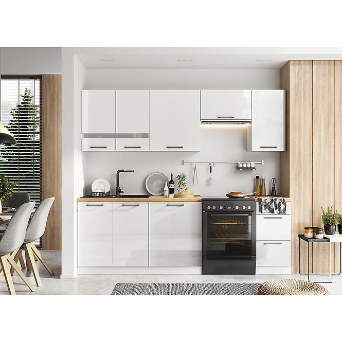 Skrinka do kuchyne Bono D60pk 2133 Pl Biela Alaska/Biely