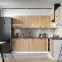 Skrinka do kuchyne Bono W60/68 Slim Pl s Digestor striebro D,5