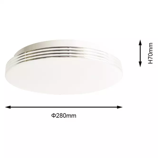 Stropnica Forte EK76710 10W 4000K PL1,3