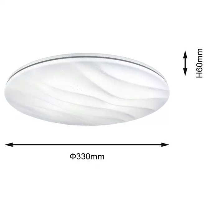 Stropnica Wave EK76714  15W 4000K PL1