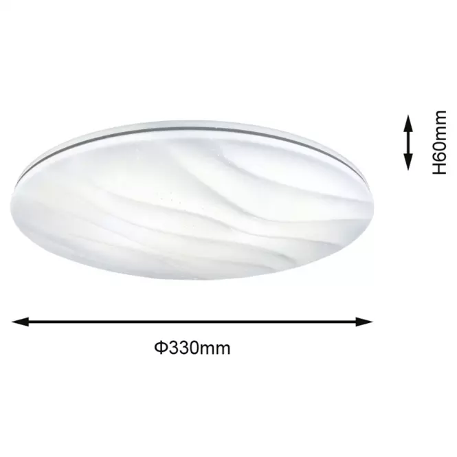 Stropnica Wave EK76717 15W 4000K SKY PL1,3