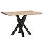 Rozkladací stôl Cali 120/160x80cm artisan