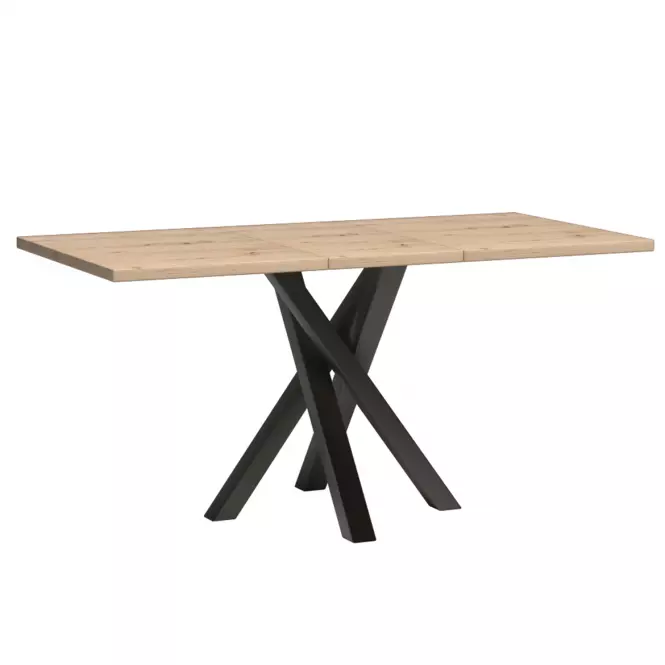 Rozkladací stôl Cali 120/160x80cm artisan,2