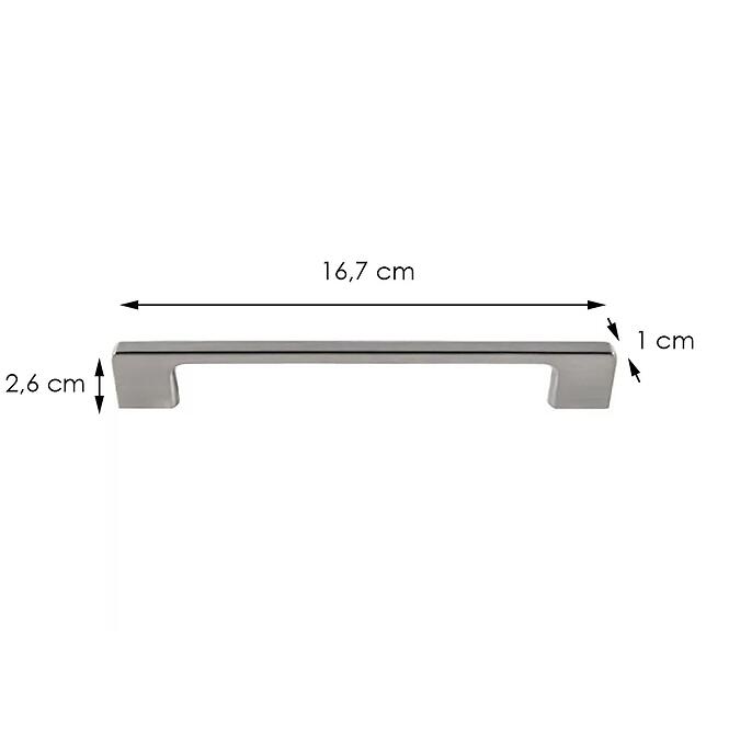 Rukoväť  chróm Inox Uz-819160-06 Inox (160),2