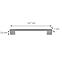 Rukoväť  chróm Inox Uz-819160-06 Inox (160),2