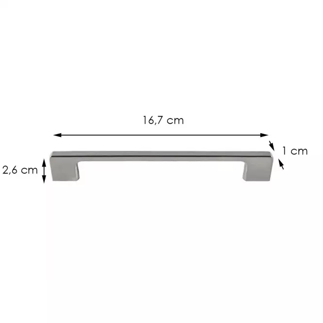 Rukoväť  Chrome Inox Uz-819160-06 Inox (160)
