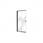 Vaňová zástena FLEX 140x82 cm čierna