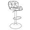 Barová stolička Omega Lr-7181s  8167-69 Granátový ,2
