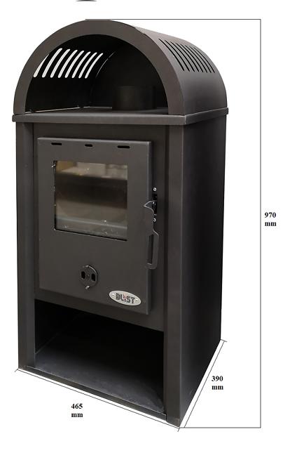 Krbové kachle B10 9,7 kW,5