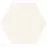 Dekor Mild Garden White Hex 19,2/22,1