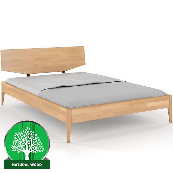 Posteľ drevené Buk Skandica Sund/120x200/prírodná