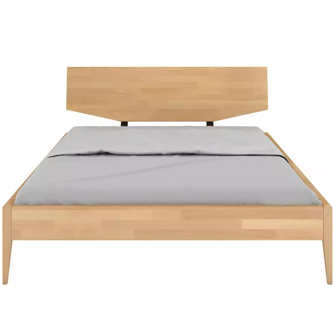 Posteľ drevené Buk Skandica Sund/160x200/prírodný,4