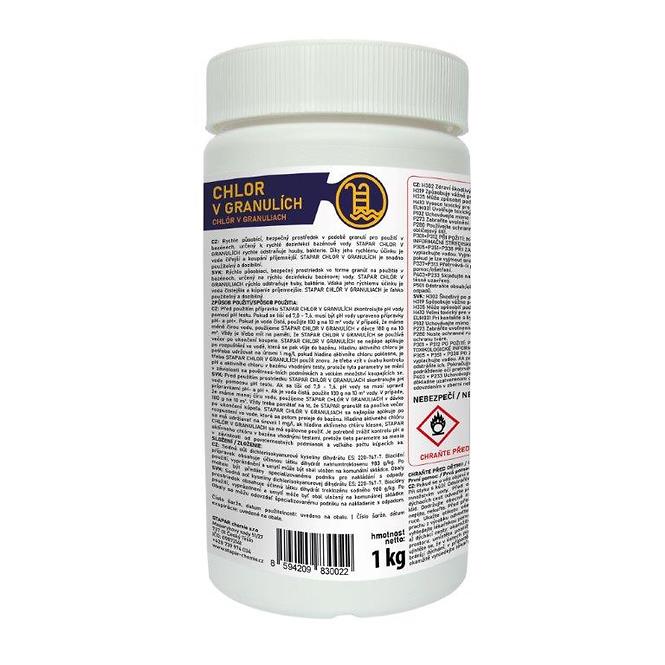 STAPAR Chlór v granulách 1 kg