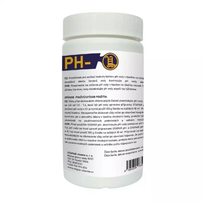STAPAR pH mínus 1,5 kg
