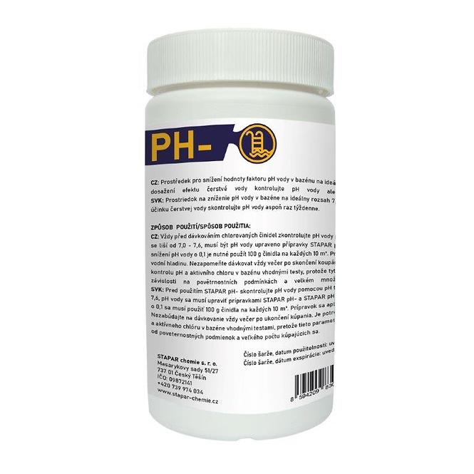 STAPAR pH mínus 1,5 kg