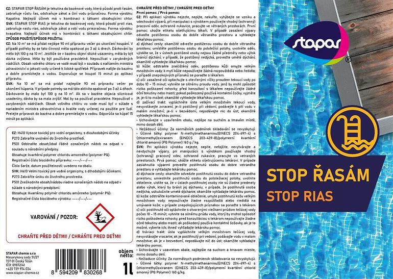 STAPAR Stop rias 1 L