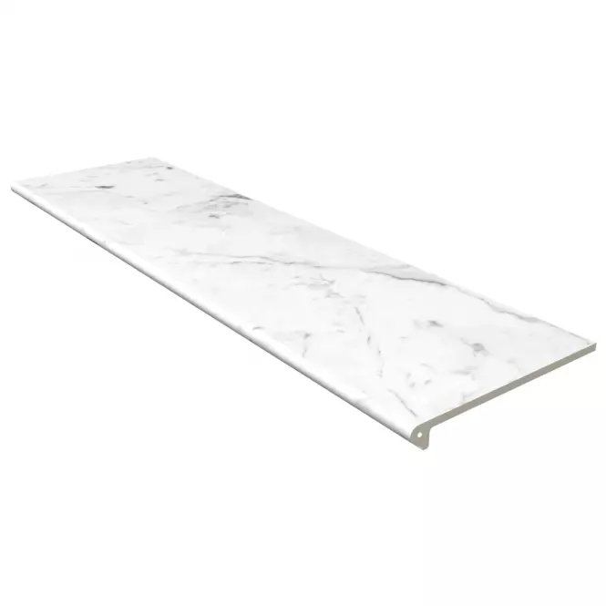 Schodová stupnica Peldano Marble Cararra Bianco 33/119.7