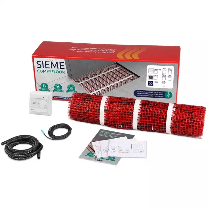 Vykurovacia rohož 3m2 + ovládač (450W)