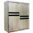 Skriňa Asturia 150 cm dub lefkas sonoma