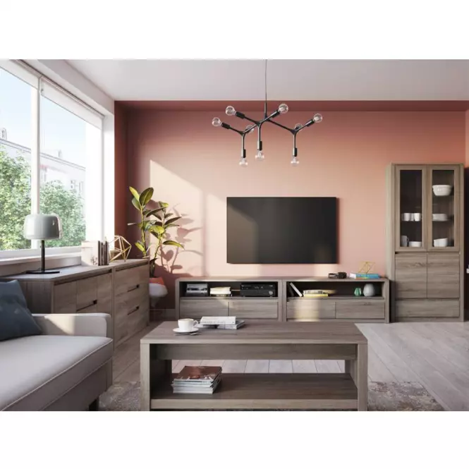 TV stolík Montana RTV dub,4
