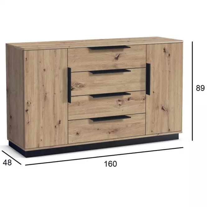 Komoda III Orlando Artisan 160x89x48,2