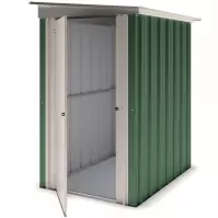 Kovový záhradný domček 54GPE 158x120 cm zelený