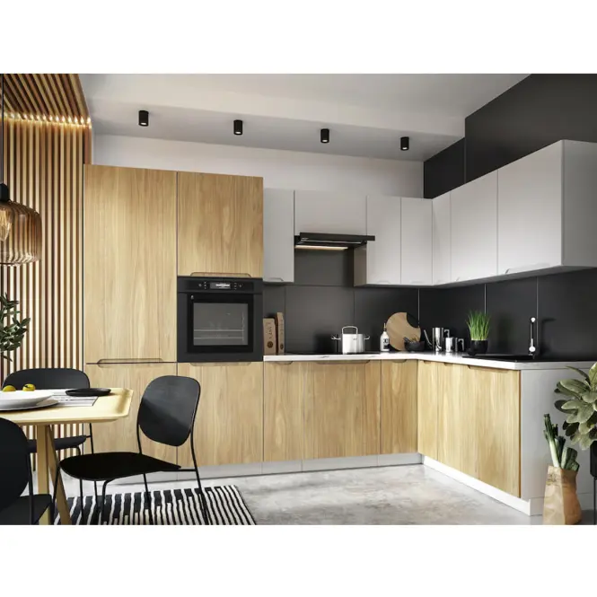 Skrinka do kuchyne Zoya W60grf/2 svetlo šedá mat/biely,5