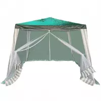 Záhradný pavilón 2,4x2,4x2,5 m biela