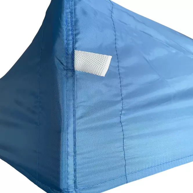 Záhradný pavilón 2.4x2.4x2.7 m modrý,3