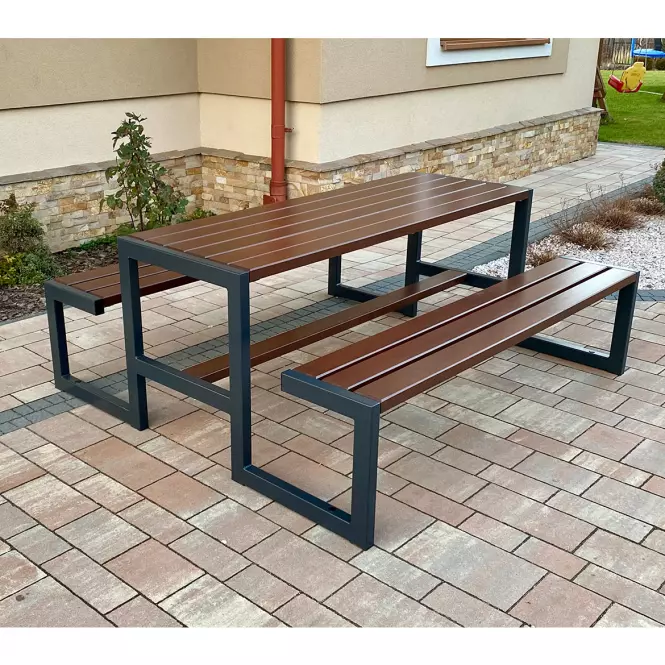 Záhradný komplet Picknick Grande palisander