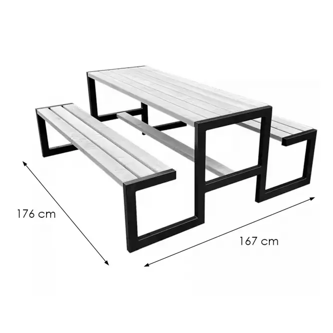 Záhradný komplet Picknick Grande palisander