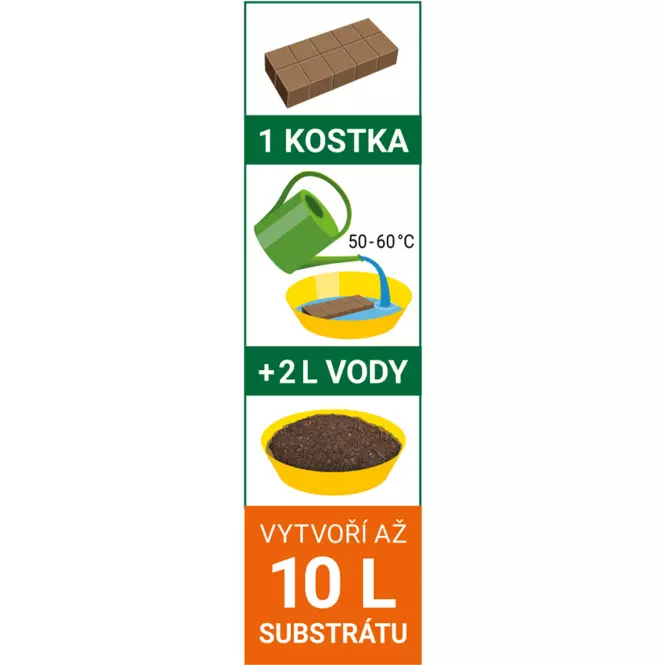 Lisovaný substrát pre výsev 700 g,3