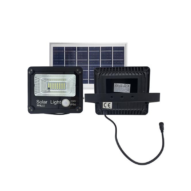 Solarne svietidlo so senzorom 20W TR 364