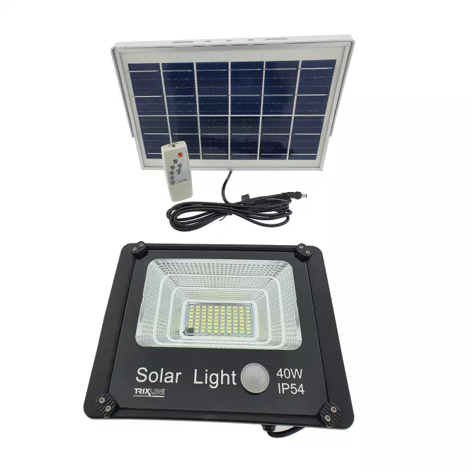 Solárne LED svietidlo so senzorom 40W TR 364