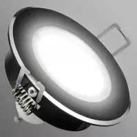 Stropné svietidlo LED čierne 3W1 6W 4000K