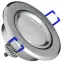 Stropné bodové svietidlo LED strieborné okrúhle 3v1 6W 4000K,2