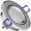 Stropné bodové svietidlo LED strieborné okrúhle 3v1 6W 4000K,2