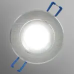 Stropné svietidlo LED strieborné okrúhle 3W1 6W 4000K