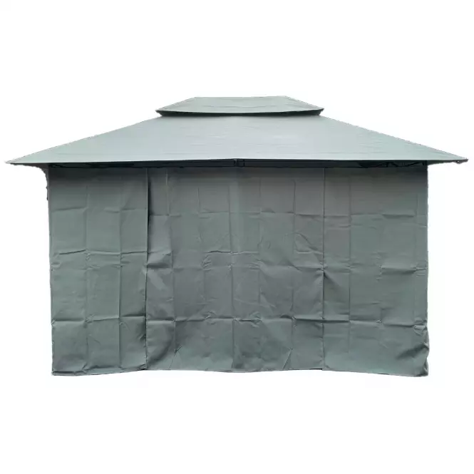 Záhradný pavilón 3x4x2,75 m grafitová,9