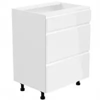 Kuchynská skrinka Gardena D60S3 white Kuchynská skrinka Gardena D60S3 white